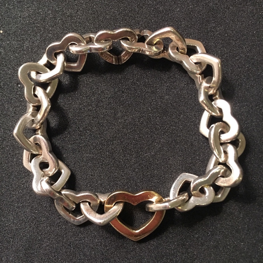 Tiffany & Co. Heart Link Bracelet
